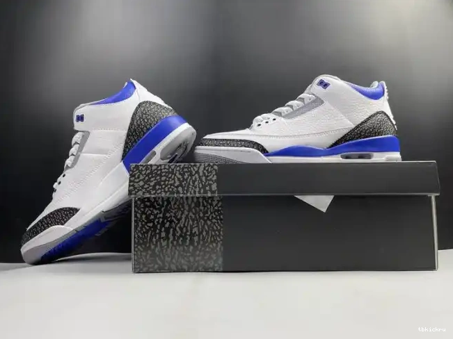 Rep TBK Blue 3 Air Racer Jordan CT8532-145 0423